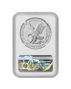 US S$1 Eagle 2023 NGC MS70 Early Releases Obv