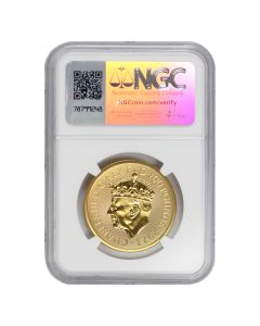 Great Britain 2023 £100 Gold KCIII Coronation NGC MS69 113th Coin Struck Thomas Label