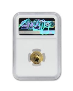 Great Britain 2023 1/10 oz Gold Britannia Queen NGC Gem Unc. FDOI