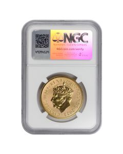 Great Britain 2023 £100 Gold KCIII Coronation NGC MS70 108th Coin Struck Thomas Label