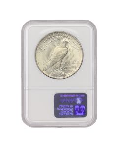 1923 $1 Silver Peace NGC MS66 Obverse