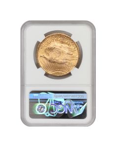 1923 $20 Gold Saint Gaudens NGC MS65