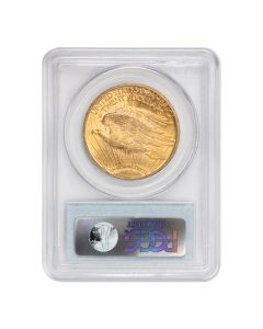 1923 $20 Gold Saint Gaudens PCGS MS63