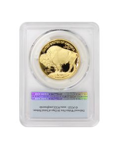 2023-W $50 Proof Gold Buffalo PCGS PR70DCAM FS Bison Label w/ OGP