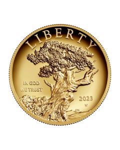 2023-W $100 Gold High Relief Liberty Proof w/OGP + Bonus ASE