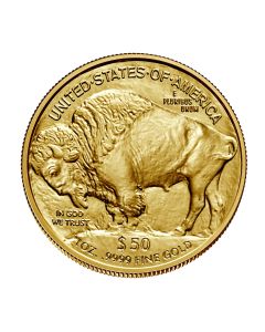 US $50 Gold Buffalo 2024 BU Obverse