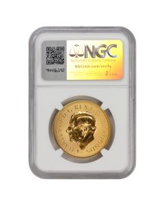 Great Britain 2024 £100 Gold Lion & Eagle NGC MS70 24th Coin Struck Jessopp Label