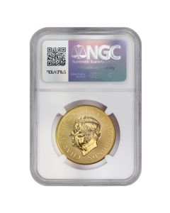 Great Britain 2024 £100 Gold Lion & Eagle NGC MS70 66th Coin Struck Jessopp Label