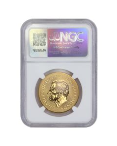 Great Britain 2024 £100 Gold Lion & Eagle NGC MS70 122nd Coin Struck Thomas Label