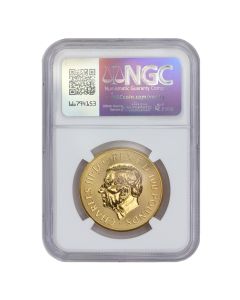 Great Britain 2024 £100 Gold Lion & Eagle NGC MS70 129th Coin Struck Thomas Label