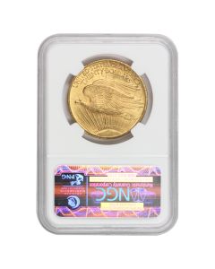 1924 $20 Gold Saint Gaudens NGC MS63