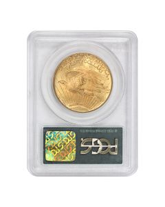 1924 $20 Gold Saint Gaudens PCGS MS61 OGH
