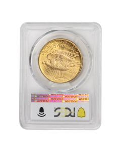 1924 $20 Gold Saint Gaudens PCGS MS62 Obverse