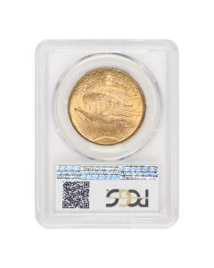 1924 $20 Gold Saint Gaudens PCGS MS65 Obverse