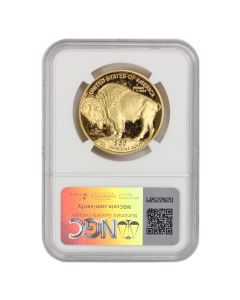 PRE-ORDER 2024-W $50 Gold Buffalo NGC PF70UCAM ER Bison Label w/ OGP
