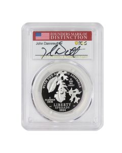 2024-W $100 Platinum Eagle PCGS PR70DCAM AR Dannreuther Label OGP