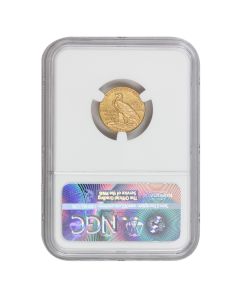 1925-D $2.5 Gold Indian NGC AU58