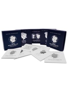 Set of 6 2025 $1 Silver Morgan & Peace w/ OGP