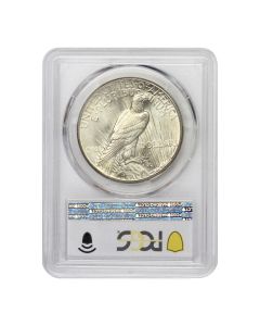 1925 $1 Silver Peace PCGS MS67 Obverse