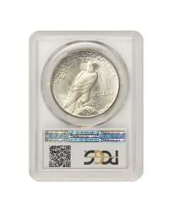 1925 $1 Silver Peace PCGS MS67 Obverse