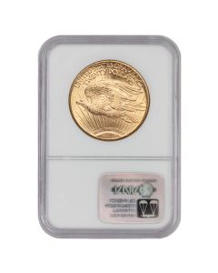 1925 $20 Gold Saint Gaudens NGC MS64 Obverse