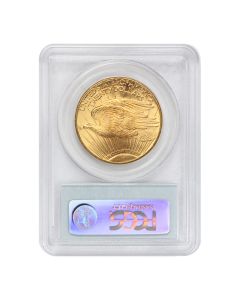 1925 $20 Gold Saint Gaudens PCGS MS63 Obverse