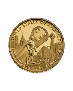2025-W $50 Gold Batman Proof w/ OGP