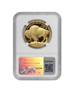 2025-W $50 Gold Buffalo NGC PF69UCAM FDOI Mint Error Obverse Struck Thru