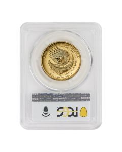 2025-W $100 Gold High Relief PCGS PR70DCAM AR Flag Label w/ OGP