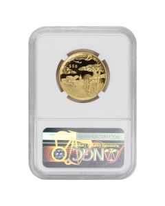 US G$50 Superman 2025-W NGC Gem Proof Early Releases DC Label Obverse