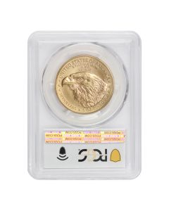 2026-(W) $50 Gold Eagle PCGS GemUNC FS WP Label