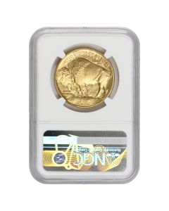 2026-(W) $50 Gold Buffalo NGC GemUNC FDOI Bison Label