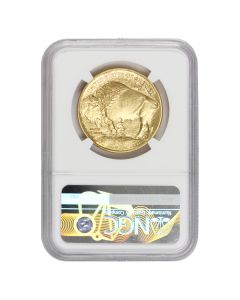 2026 $50 Gold Buffalo NGC MS70 ER Bison Label