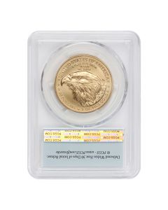 2026 $50 Gold Eagle PCGS MS70 FS Flag Label