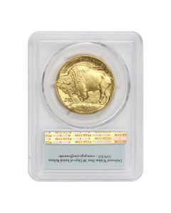 2026 $50 Gold Buffalo PCGS MS70 FS Bison Label