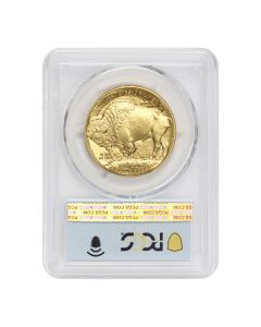 2026 $50 Gold Buffalo PCGS MS70 FDOI Bison Label