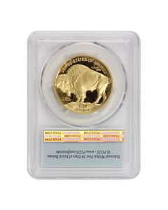 2026-W $50 Gold Buffalo PCGS PR70DCAM FS Flag Label w/ OGP