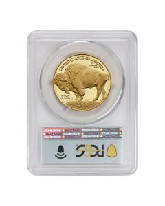 PRE-ORDER 2026-W $50 Gold Buffalo PCGS PR70DCAM FDOI Flag Label w/ OGP
