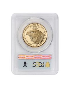 2026-W $50 Gold Eagle PCGS PR70DCAM FDOI Flag w/ OGP