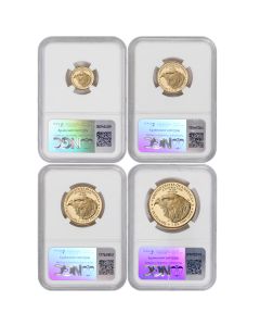 Set of 4 2026-W Gold Eagle NGC PF70UCAM ER w/ OGP