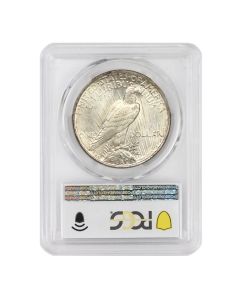 1927-D $1 Silver Peace PCGS MS66 Obverse