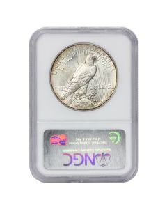 1927-D $1 Silver Peace NGC MS64