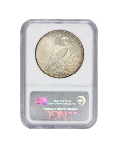 1927 $1 Silver Peace NGC MS63