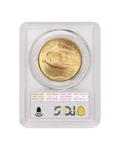 1927 $20 Gold Saint Gaudens PCGS MS67 PQ Obverse