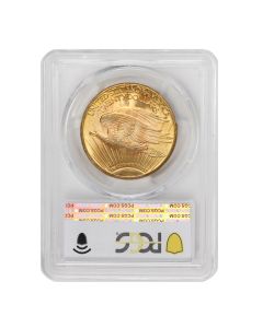 1927 $20 Gold Saint Gaudens PCGS MS65+ Obverse