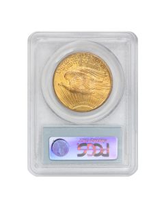 1927 $20 Gold Saint Gaudens PCGS MS66 Obverse