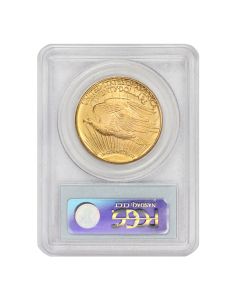 1928 $20 Gold Saint Gaudens PCGS MS65 Obverse
