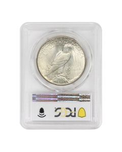 1934 $1 Silver Peace PCGS MS66 Obverse