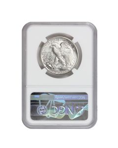 US $0.50 Walking Liberty 1934-S NGC MS67+ Obverse