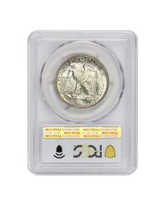 US 50c Walking Liberty 1935-D PCGS MS66+ PQ Obverse